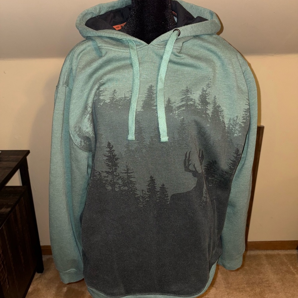 Legendary Whitetails Sweatshirt Forest Design